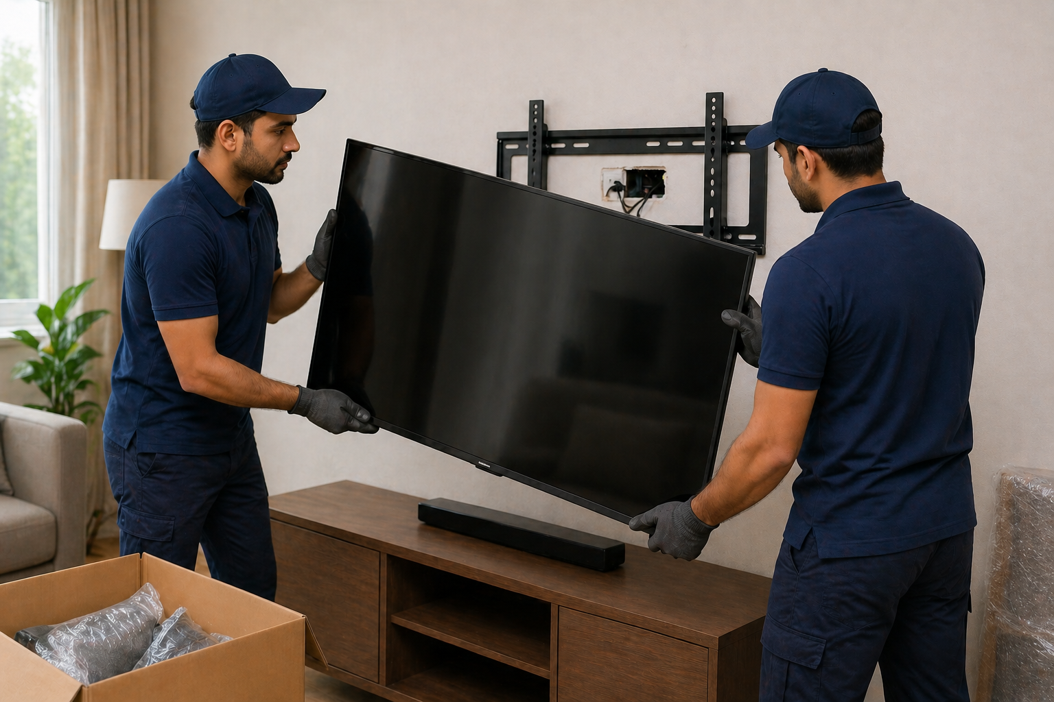 TV uninstallation service